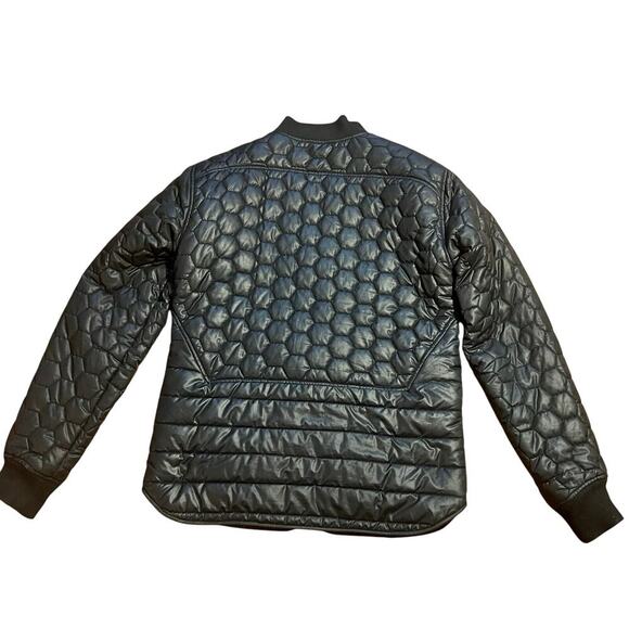 Burton Mallett Bomber Jacket Quilted Insulated Puffer Snowboard Men’s Size Small - Picture 2 of 7